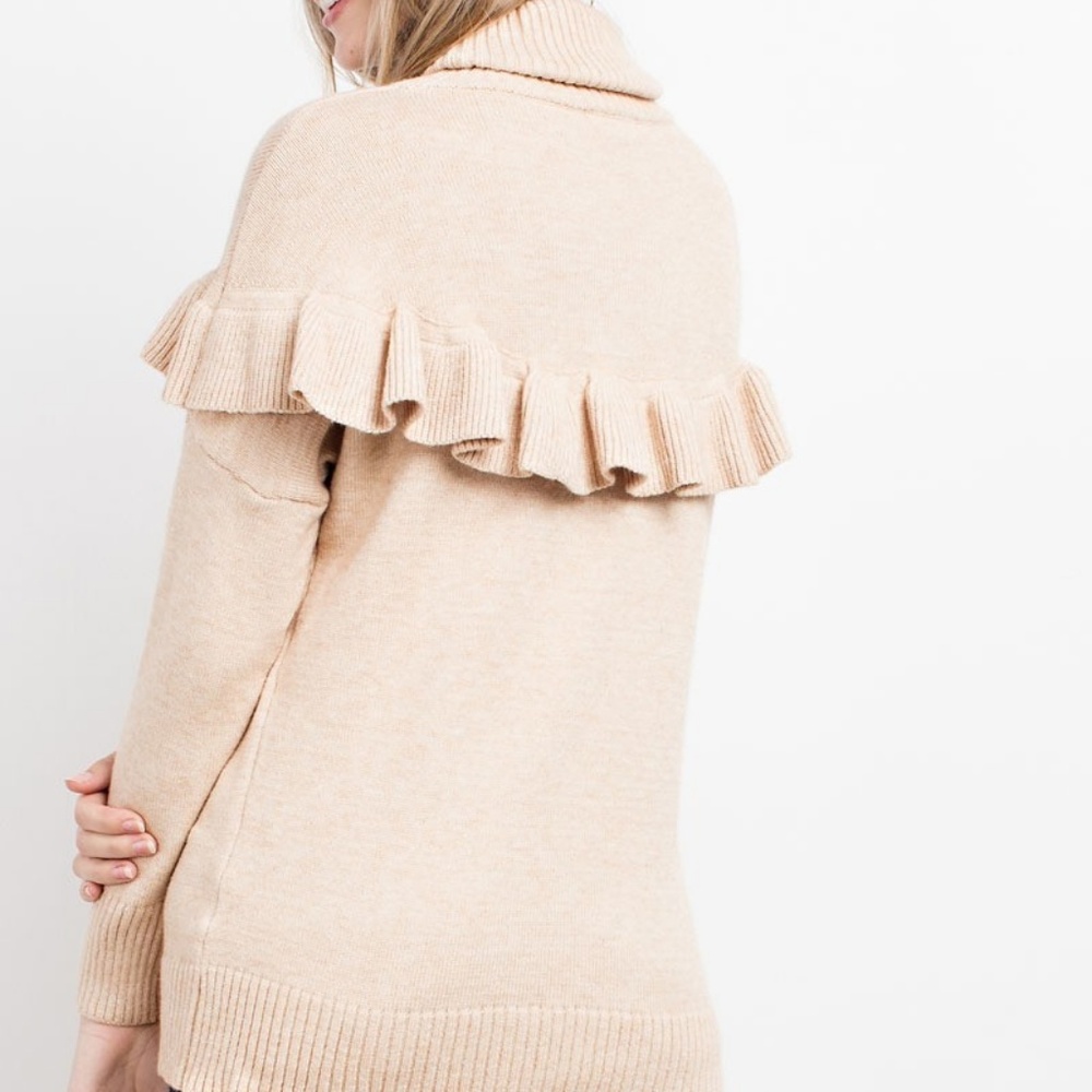 The Virginia Ruffle Sweater - Picture 4 of 4